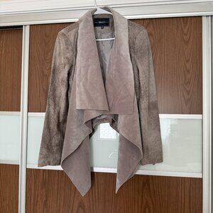 BNCI Drape Collar Moto Jacket | Medium